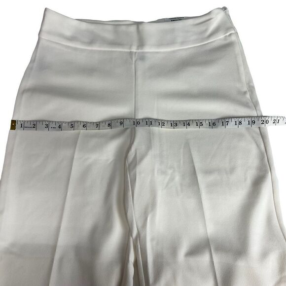 INC Pants High Rise Wide Leg Washed White Side Zipper 8 Women’s - Picture 9 of 16